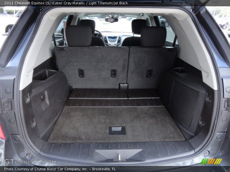 Cyber Gray Metallic / Light Titanium/Jet Black 2011 Chevrolet Equinox LS