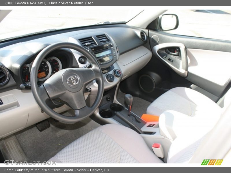 Classic Silver Metallic / Ash 2008 Toyota RAV4 4WD