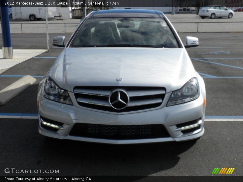 Iridium Silver Metallic / Ash 2012 Mercedes-Benz C 250 Coupe