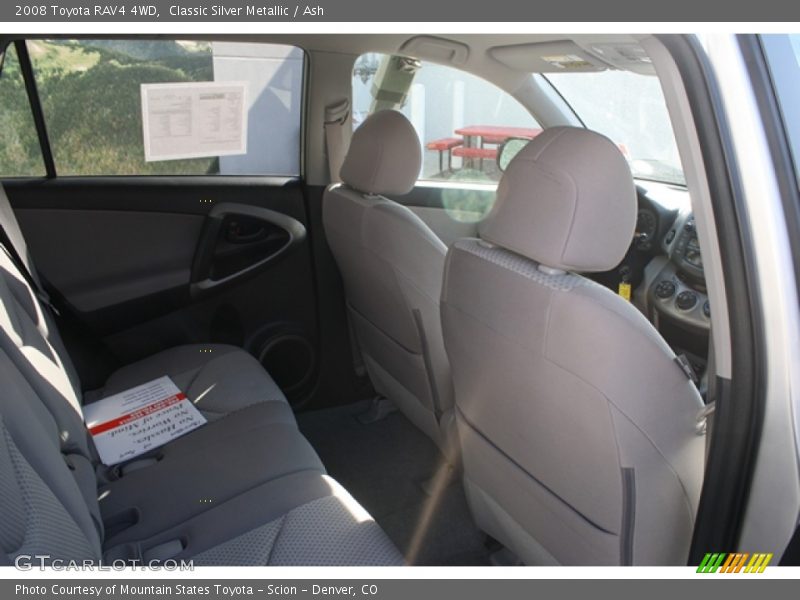 Classic Silver Metallic / Ash 2008 Toyota RAV4 4WD