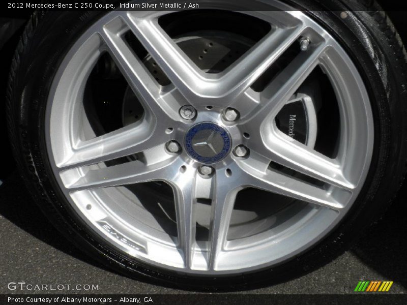 Iridium Silver Metallic / Ash 2012 Mercedes-Benz C 250 Coupe