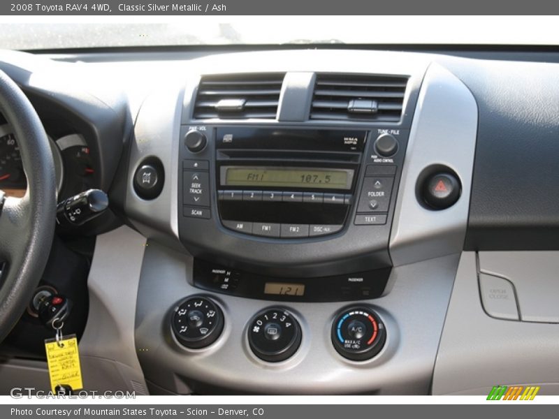 Classic Silver Metallic / Ash 2008 Toyota RAV4 4WD