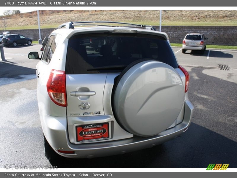 Classic Silver Metallic / Ash 2008 Toyota RAV4 4WD