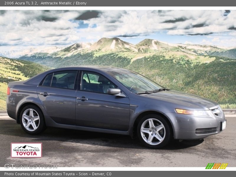 Anthracite Metallic / Ebony 2006 Acura TL 3.2