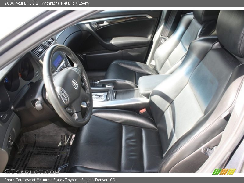 Anthracite Metallic / Ebony 2006 Acura TL 3.2