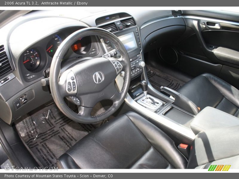 Anthracite Metallic / Ebony 2006 Acura TL 3.2