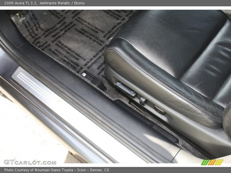 Anthracite Metallic / Ebony 2006 Acura TL 3.2