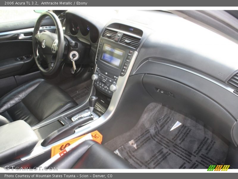 Anthracite Metallic / Ebony 2006 Acura TL 3.2