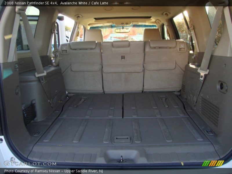 Avalanche White / Cafe Latte 2008 Nissan Pathfinder SE 4x4