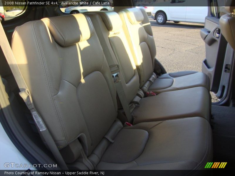 Avalanche White / Cafe Latte 2008 Nissan Pathfinder SE 4x4