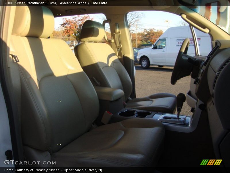 Avalanche White / Cafe Latte 2008 Nissan Pathfinder SE 4x4