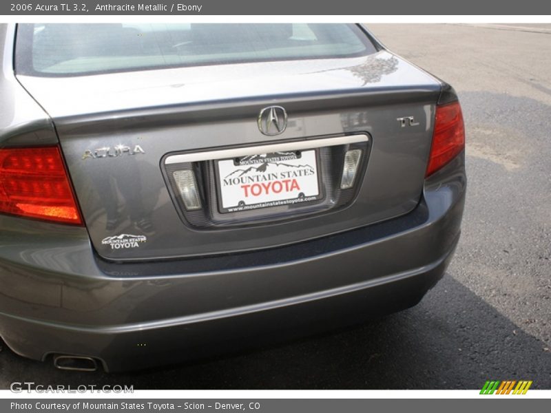 Anthracite Metallic / Ebony 2006 Acura TL 3.2