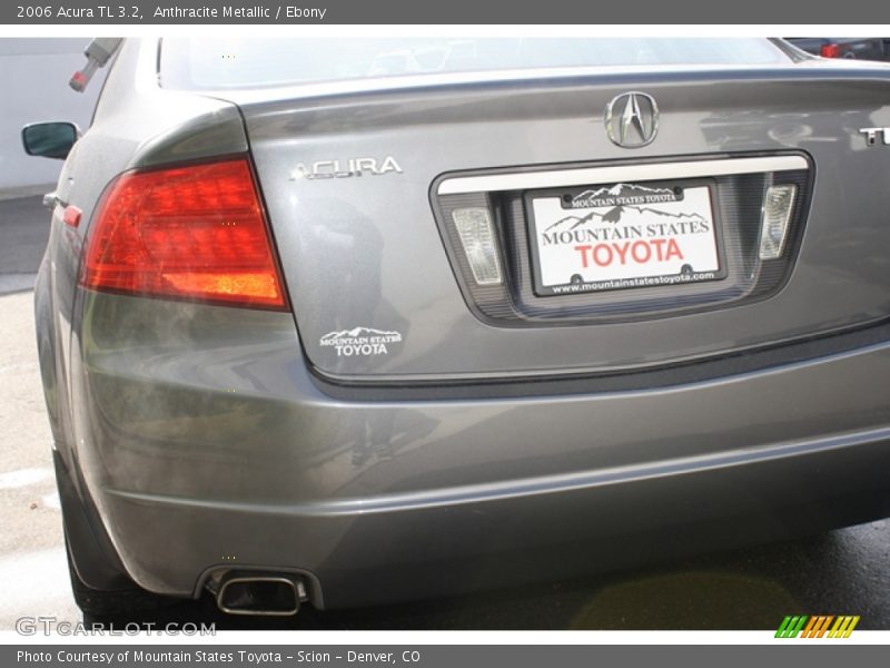 Anthracite Metallic / Ebony 2006 Acura TL 3.2