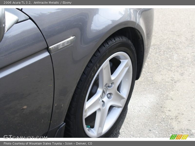 Anthracite Metallic / Ebony 2006 Acura TL 3.2