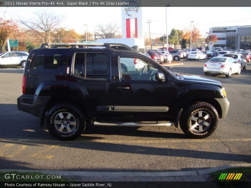Super Black / Pro 4X Gray Leather 2011 Nissan Xterra Pro-4X 4x4