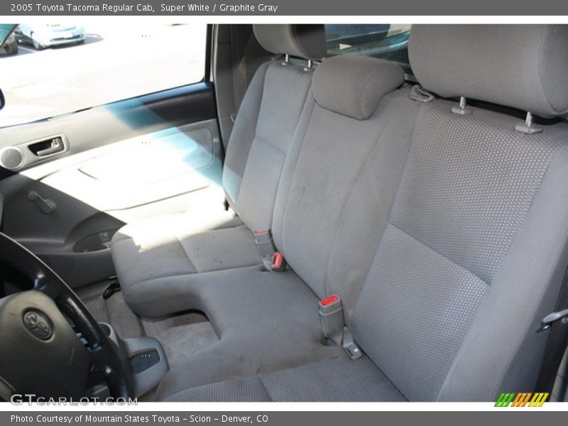 Super White / Graphite Gray 2005 Toyota Tacoma Regular Cab