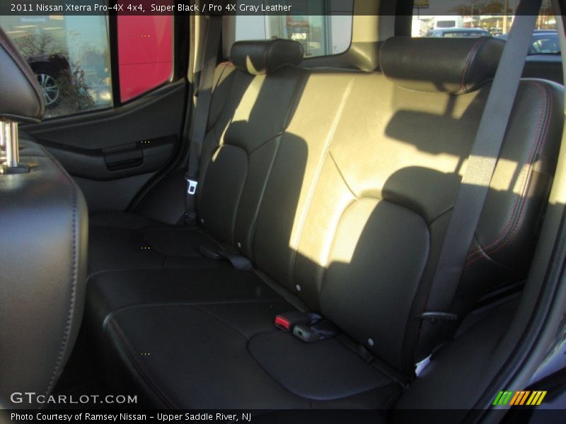 Super Black / Pro 4X Gray Leather 2011 Nissan Xterra Pro-4X 4x4