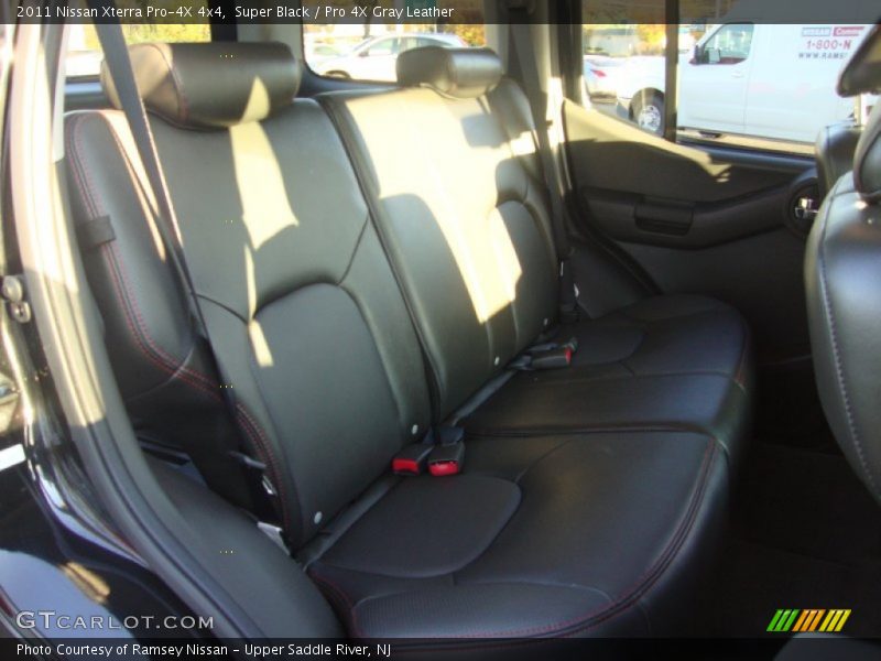 Super Black / Pro 4X Gray Leather 2011 Nissan Xterra Pro-4X 4x4