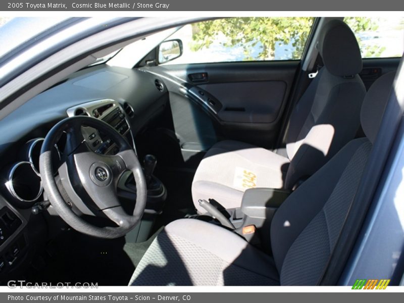 Cosmic Blue Metallic / Stone Gray 2005 Toyota Matrix