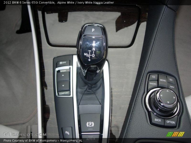 Alpine White / Ivory White Nappa Leather 2012 BMW 6 Series 650i Convertible