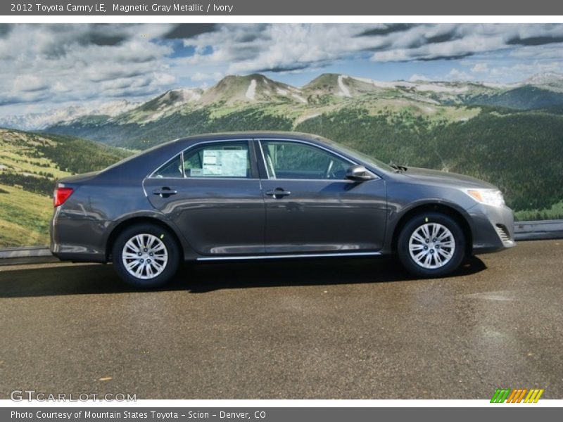 Magnetic Gray Metallic / Ivory 2012 Toyota Camry LE