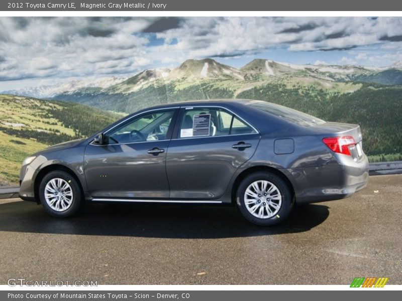 Magnetic Gray Metallic / Ivory 2012 Toyota Camry LE