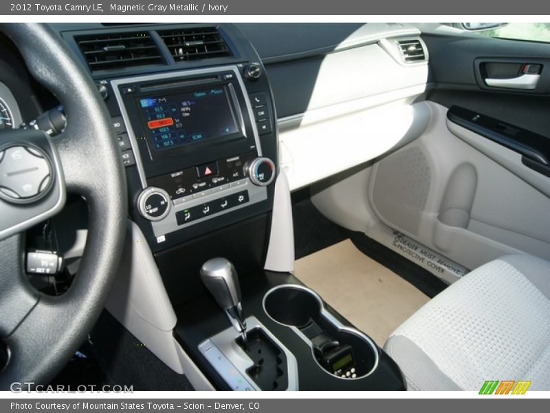 Magnetic Gray Metallic / Ivory 2012 Toyota Camry LE
