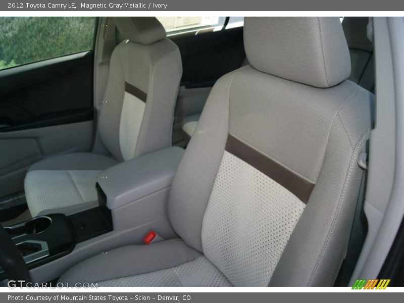 Magnetic Gray Metallic / Ivory 2012 Toyota Camry LE