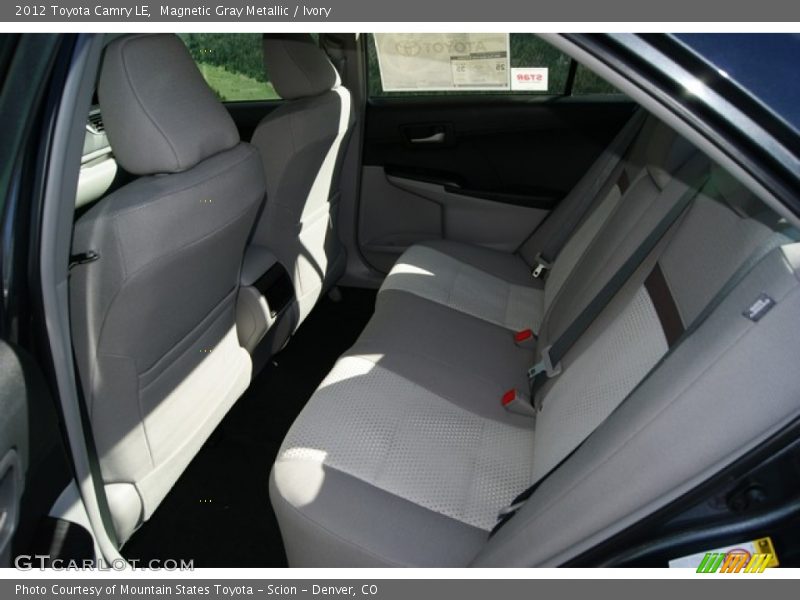 Magnetic Gray Metallic / Ivory 2012 Toyota Camry LE