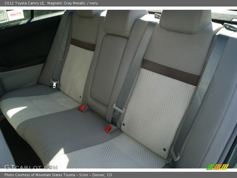 Magnetic Gray Metallic / Ivory 2012 Toyota Camry LE