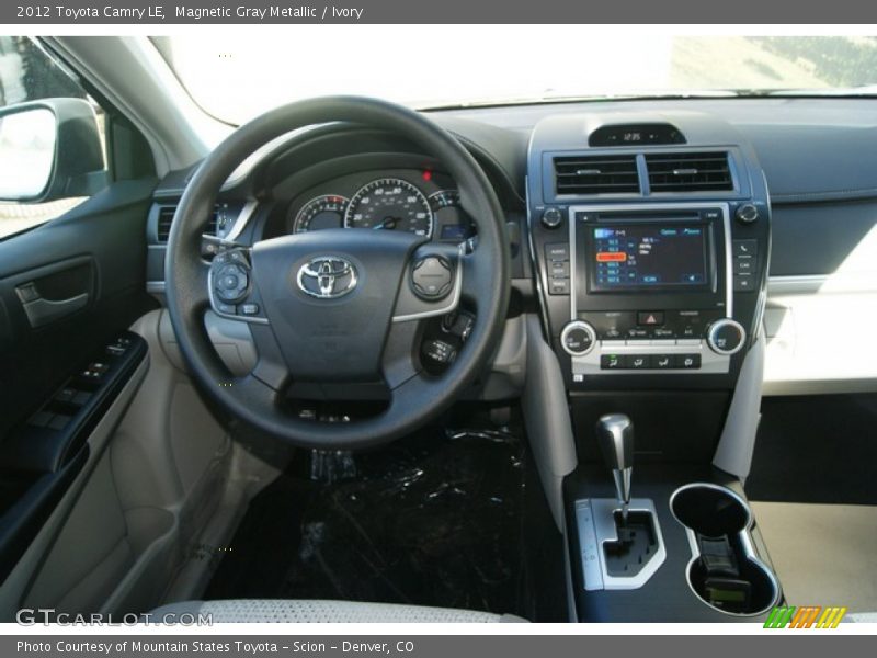 Magnetic Gray Metallic / Ivory 2012 Toyota Camry LE
