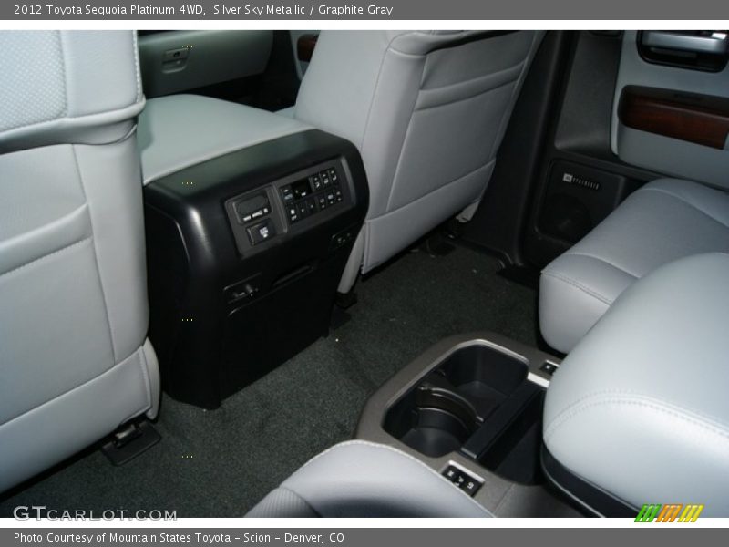 Silver Sky Metallic / Graphite Gray 2012 Toyota Sequoia Platinum 4WD