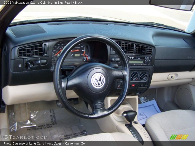 Dashboard of 2002 Cabrio GLS