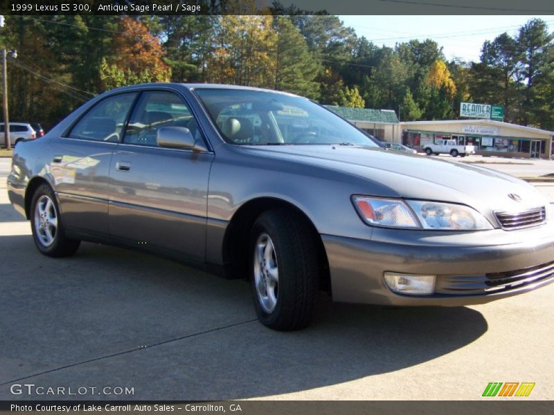 Antique Sage Pearl / Sage 1999 Lexus ES 300