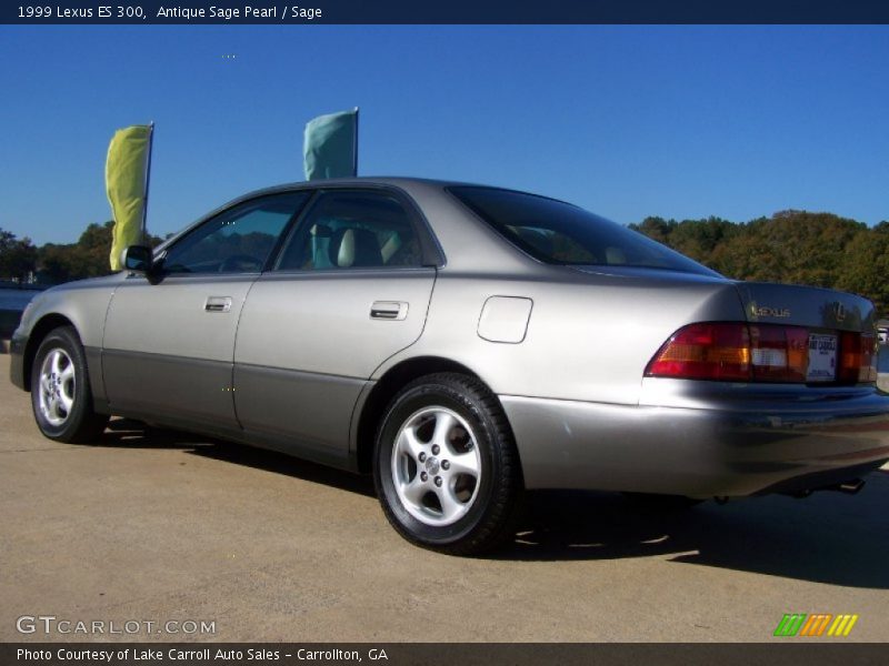 Antique Sage Pearl / Sage 1999 Lexus ES 300