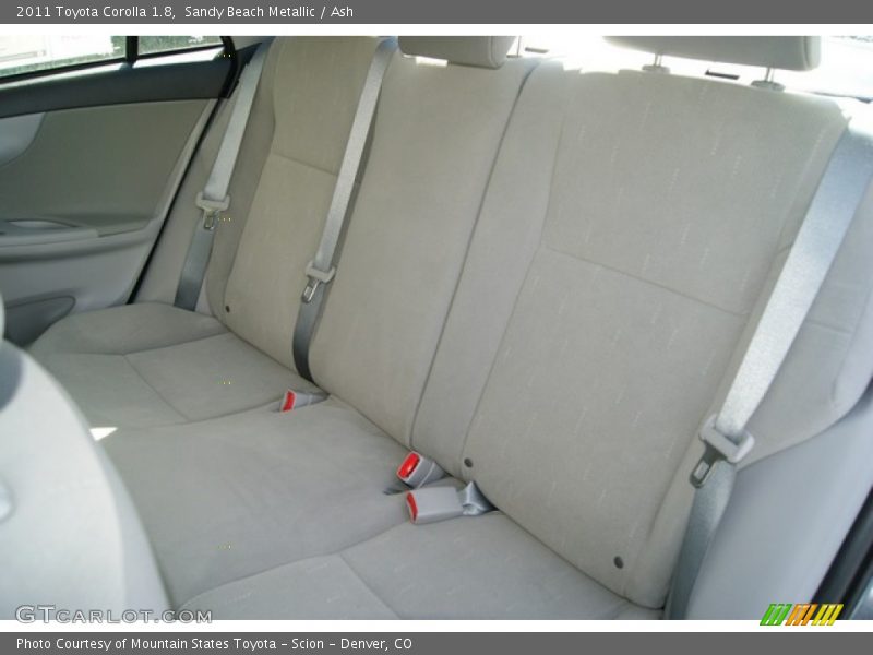 Sandy Beach Metallic / Ash 2011 Toyota Corolla 1.8