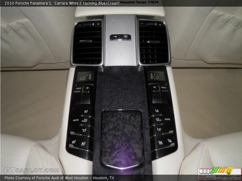 Carrara White / Yachting Blue/Cream 2010 Porsche Panamera S