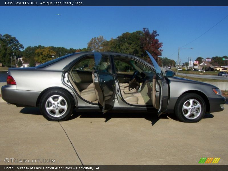 Antique Sage Pearl / Sage 1999 Lexus ES 300