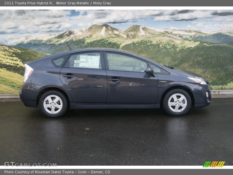 Winter Gray Metallic / Misty Gray 2011 Toyota Prius Hybrid IV