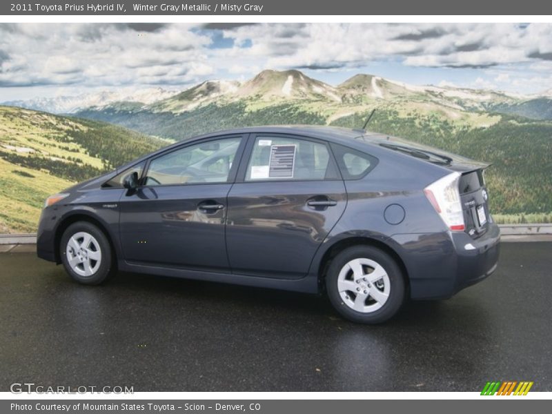 Winter Gray Metallic / Misty Gray 2011 Toyota Prius Hybrid IV