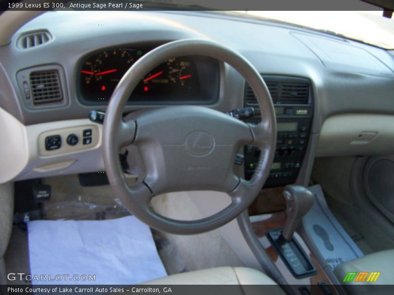 Antique Sage Pearl / Sage 1999 Lexus ES 300
