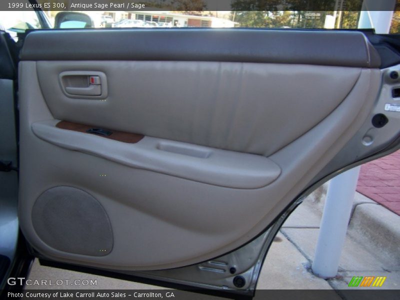 Antique Sage Pearl / Sage 1999 Lexus ES 300