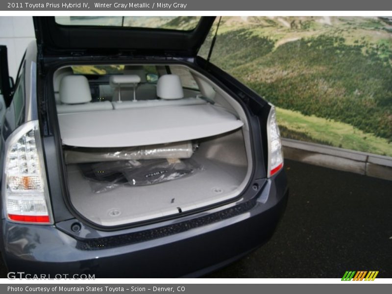 Winter Gray Metallic / Misty Gray 2011 Toyota Prius Hybrid IV