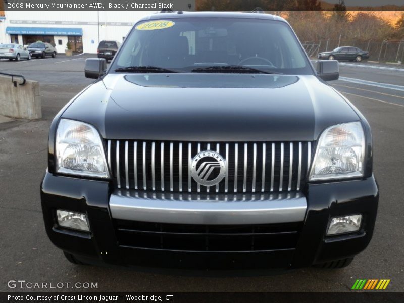 Black / Charcoal Black 2008 Mercury Mountaineer AWD