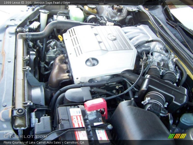 Antique Sage Pearl / Sage 1999 Lexus ES 300