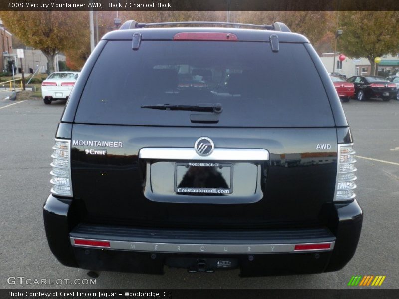 Black / Charcoal Black 2008 Mercury Mountaineer AWD