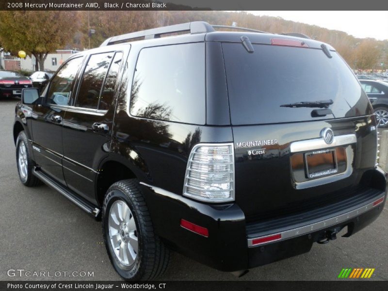 Black / Charcoal Black 2008 Mercury Mountaineer AWD