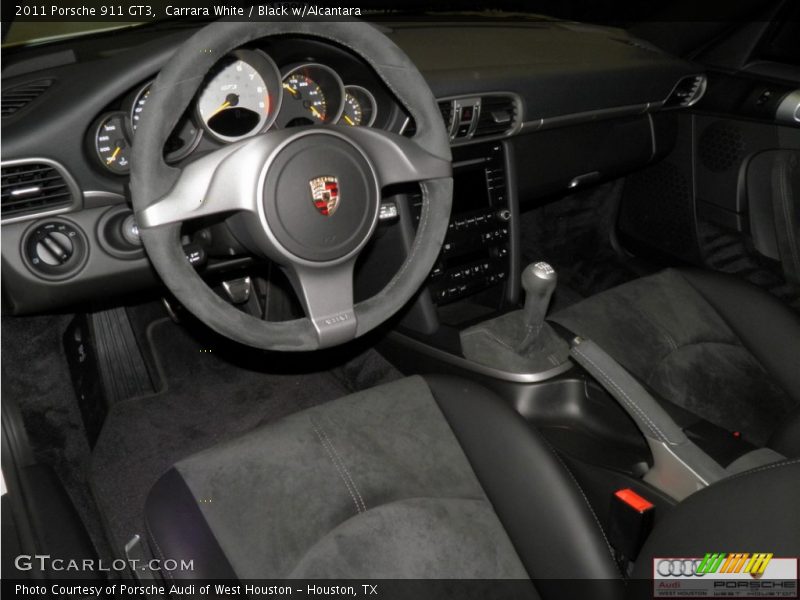 Carrara White / Black w/Alcantara 2011 Porsche 911 GT3