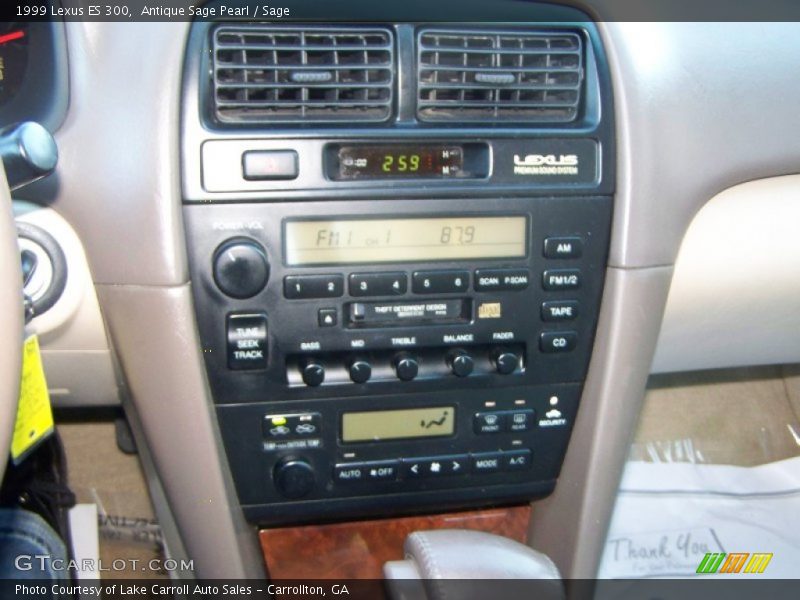 Antique Sage Pearl / Sage 1999 Lexus ES 300