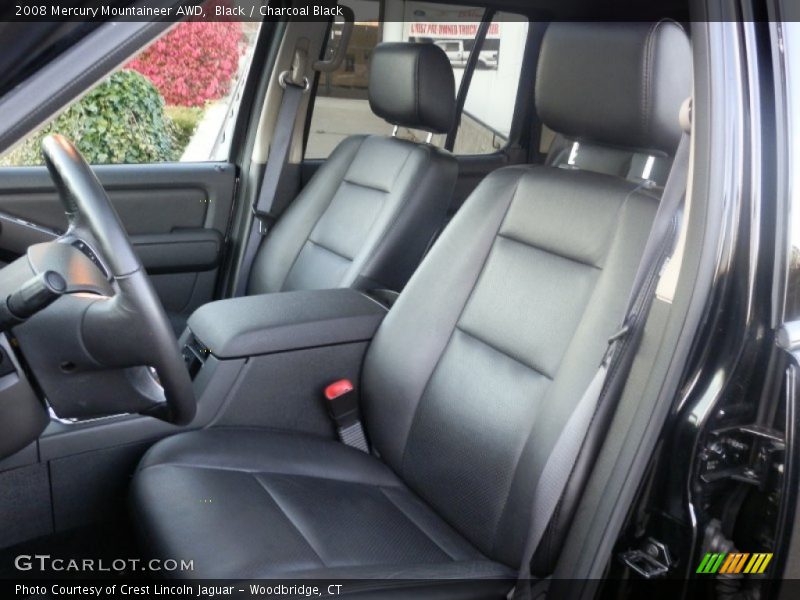 Black / Charcoal Black 2008 Mercury Mountaineer AWD